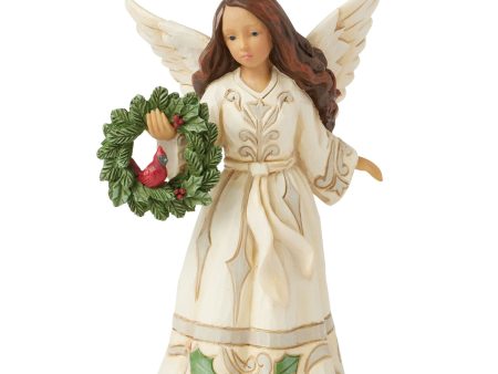 Wdlnd Angel with Cardinal Fig Cheap