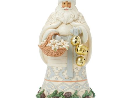 Wdlnd Santa Bkt and Bells Fig Online Hot Sale