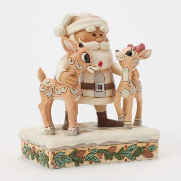 Woodland Santa with Reindeers Sale