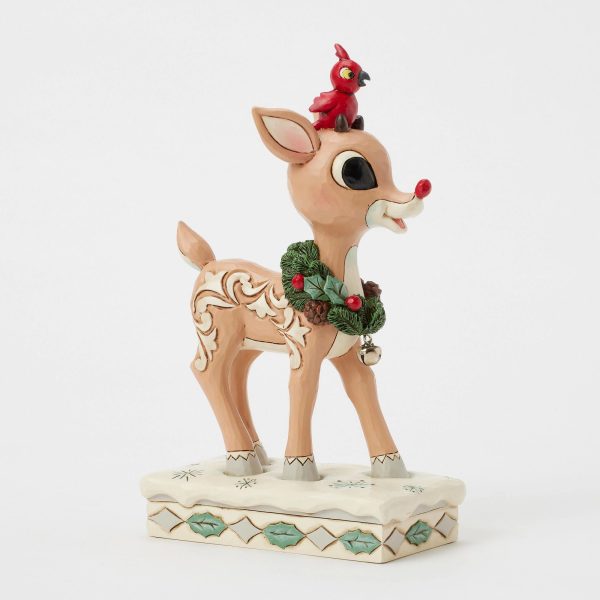 Woodland Rudolph with Red Bird Online now