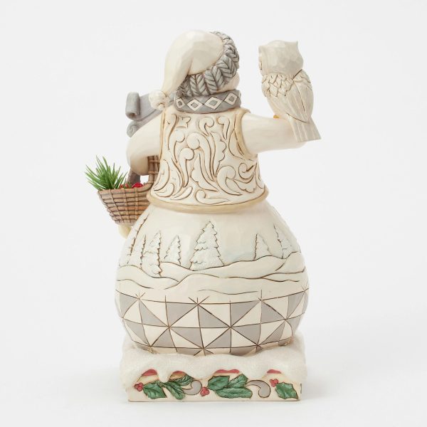 Wdlnd Snowman With Basket Fig Online