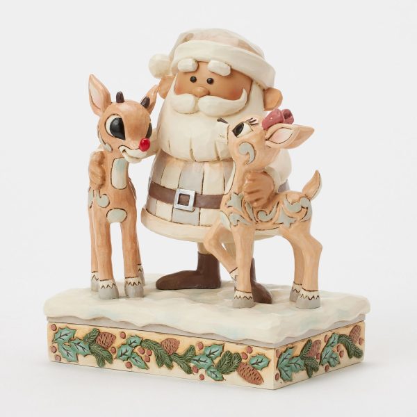 Woodland Santa with Reindeers Sale