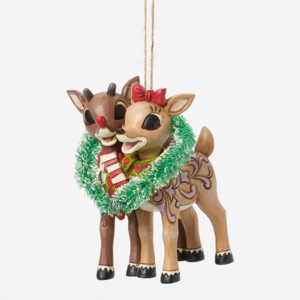 Rudolph & Clarice Heart H O on Sale