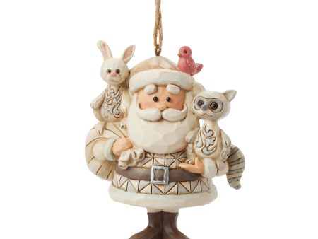 Woodland Santa w  Animals H O For Discount