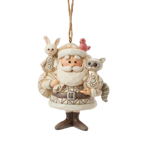 Woodland Santa w  Animals H O For Discount