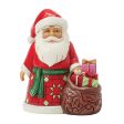 Santa with Toy Bag Pint Fig Discount