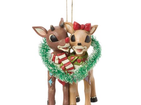 Rudolph & Clarice Heart H O on Sale