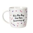 21 Birthday Mug with Glasses on Sale