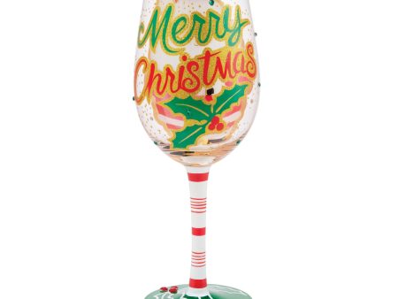 Here Comes Santa Claus Glass Discount