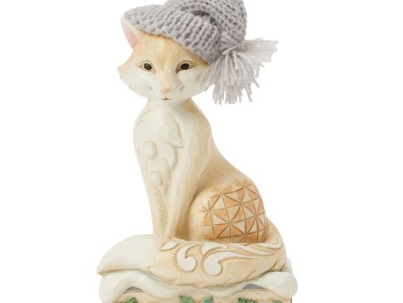 Wdlnd Fox with Knit Hat Fig Online now