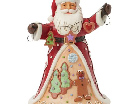 Gingerbread Santa Garland Fig Online