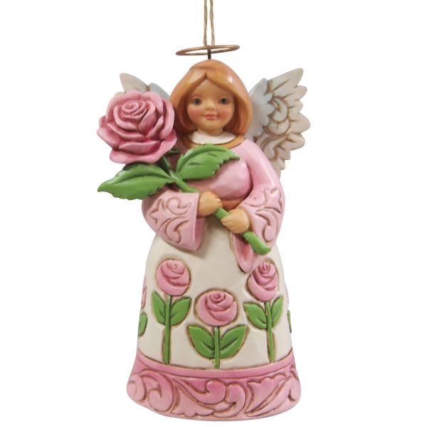 Angel With Roses Ornament Online Sale