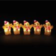 Gingerbread Men LED Decor Fashion