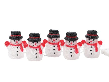 Snowmen LED Decor Discount