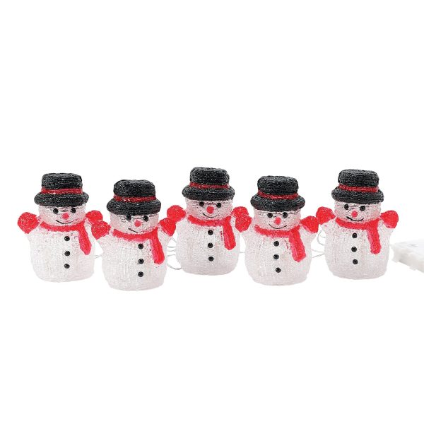 Snowmen LED Decor Discount