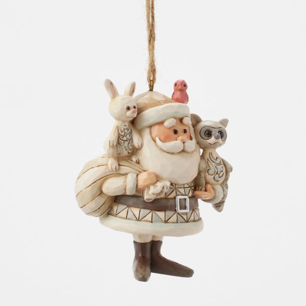 Woodland Santa w  Animals H O For Discount