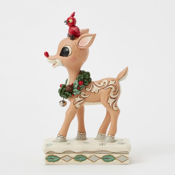 Woodland Rudolph with Red Bird Online now