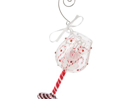 Candy Cane Jar Ornament Hot on Sale