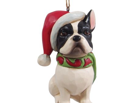 Christmas Dog Frenchie Orn For Sale