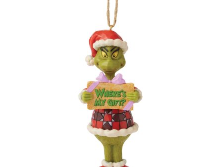 Grinch Message Ornament Discount