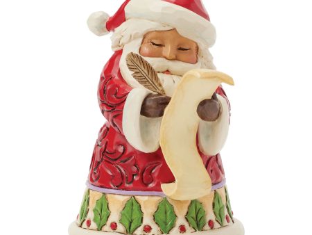 Santa With List Mini on Sale