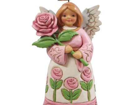 Angel With Roses Ornament Online Sale