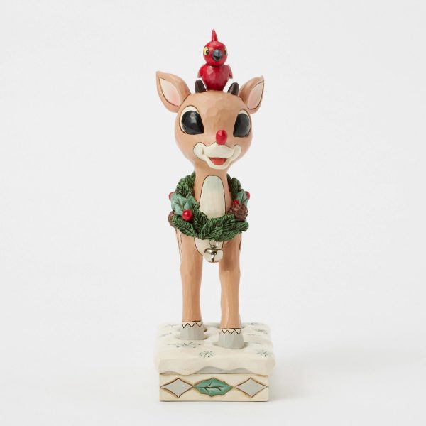 Woodland Rudolph with Red Bird Online now