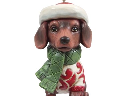 Christmas Dog Dachshund Orn Cheap