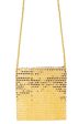 Glamour Glitzer Pailletten Tasche gold For Sale