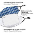 Mund-Nasen-Maske Zauberschule blau Hot on Sale