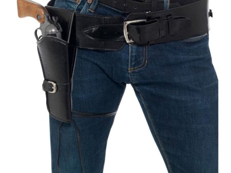 Edler Cowboy Pistolen Holster schwarz Online Sale