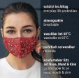 Mund-Nasen-Maske Bandana rot on Sale