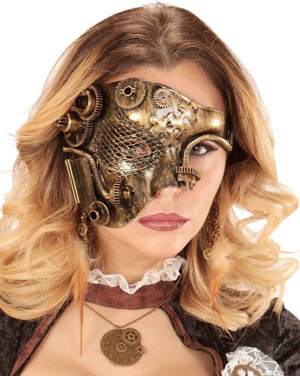 Retro Steampunk Maske für Damen Online now