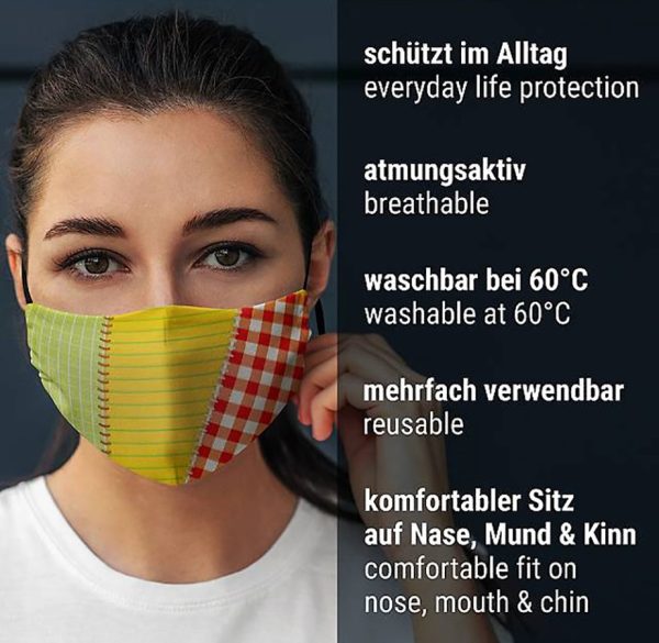 Mund-Nasen-Maske Flickenstrumpf Hot on Sale