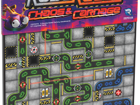 Robo Rally (New Edition) - Chaos and Carnage Expansion Online Hot Sale