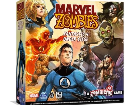 Marvel Zombies: A Zombicide Game – Fantastic Four: Under Siege Hot on Sale