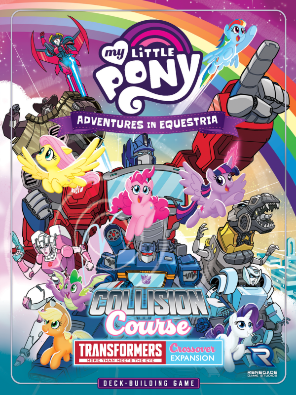 My Little Pony: Adventures in Equestria Deck-Building Game – Collision Course a Transformers Crossover Expansion Fashion