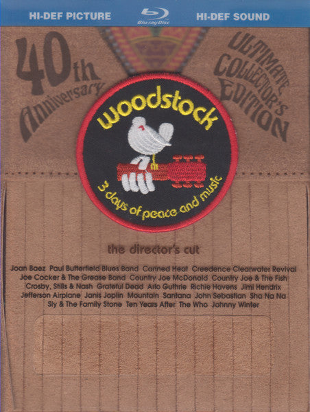 WOODSTOCK  - BLU-40TH ANNIVERSARY Online Sale