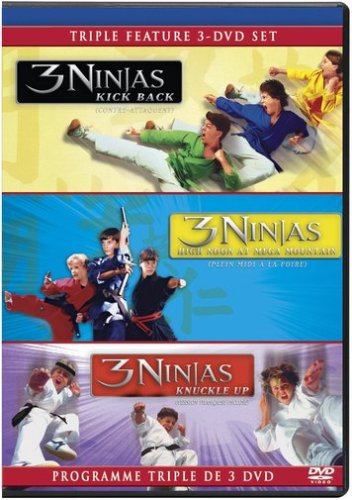 3 NINJAS KICK BACK 3 NINJAS: HIGH NOON AT MEGA MOUNTAIN 3 NINJAS KNUCKLE UP (MULTI FEATURE, 3 DISCS) BILINGUAL Discount