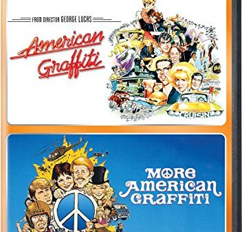 AMERICAN GRAFFITI MORE AMERICAN GRAFFITI - DVD-DOUBLE FEATURE Hot on Sale