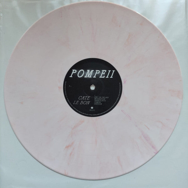 Cate Le Bon - Pompeii (Pink White Marbled) (Used LP) Online