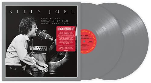 BILLY JOEL - LIVE AT THE GREAT AMERICAN MUSIC HALL 1975 [2LP GREY VINYL] LIMITED EDITION [RSD 2023] Hot on Sale