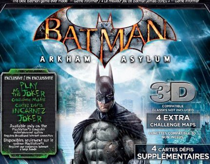 BATMAN ARKHAM ASYLUM: GAME OF THE YEAR - PLAYSTATION 3 GAME OF THE YEAR EDITION on Sale